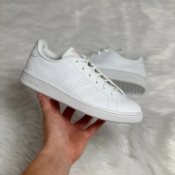 adidas | Shoes | Adidas Advantage Base Low Top Womens Tennis Shoes White  Ee75 New Multi Sz | Poshmark